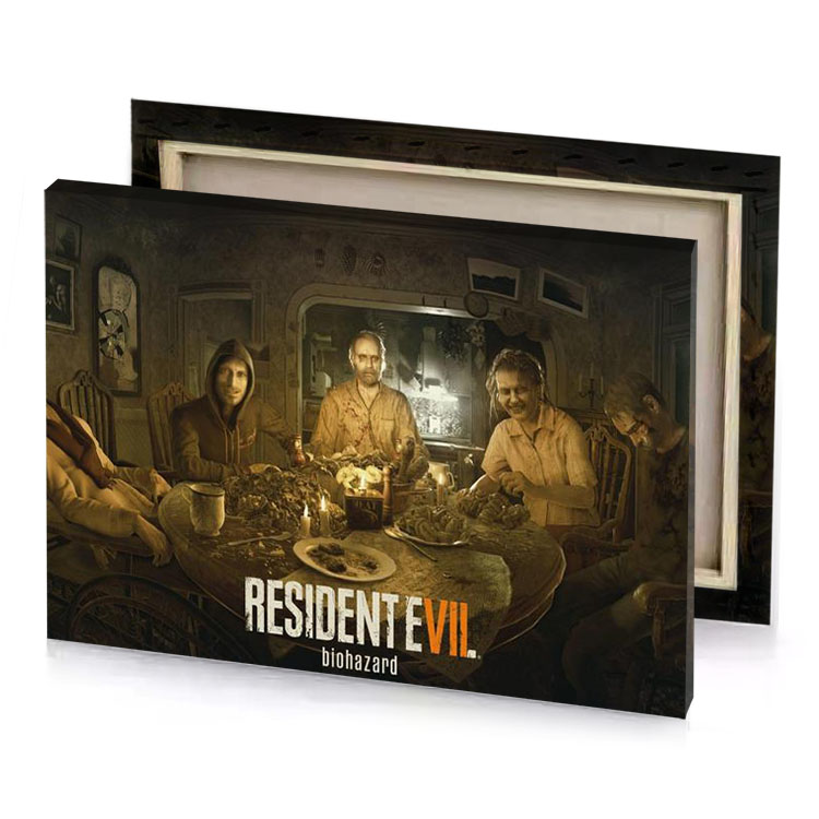resident evil wallpaper bistre canvas