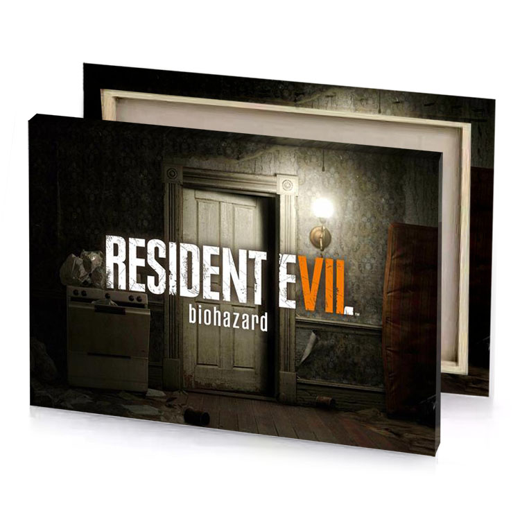 resident vl the horror game dark olive green canvas