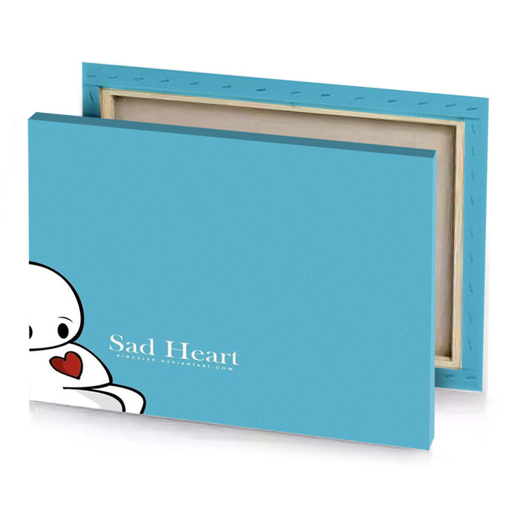 sad heart wallpapers moonstone blue canvas