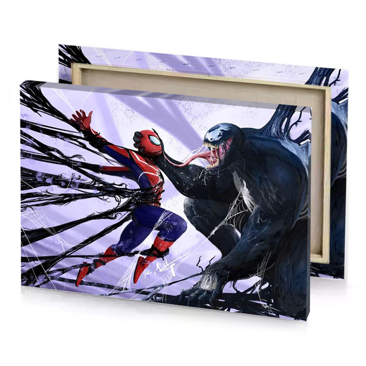 spider and venom wallpaper thistle canvas