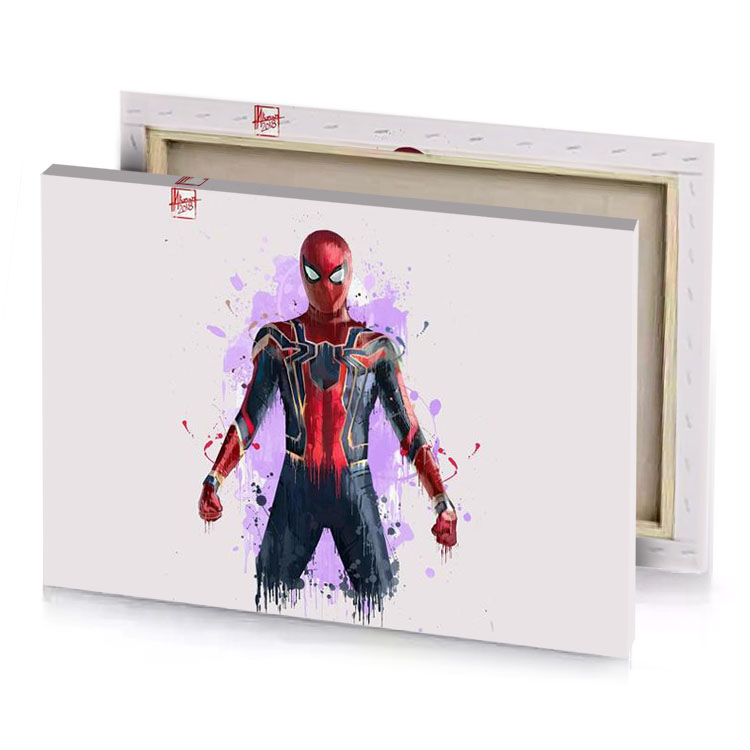spider thistle canvas