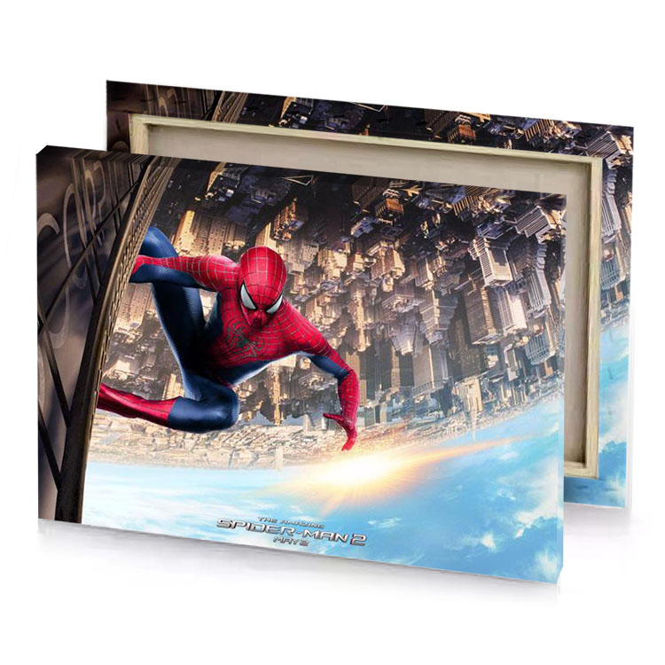 spiderman 2 wallpapers brown canvas
