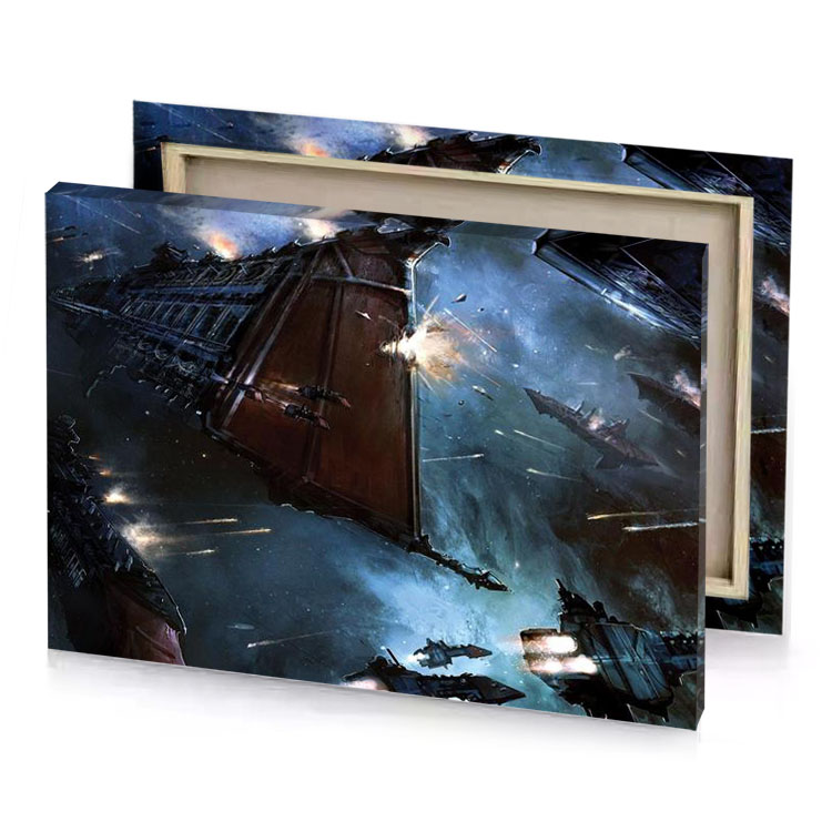 star wars the old republic charcoal canvas