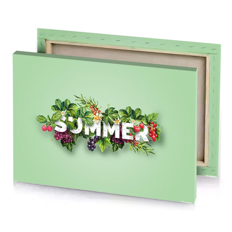 summer fruit wallpapers dark sea green canvas