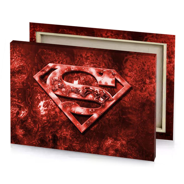 superman logo wallpapers hd light coral canvas