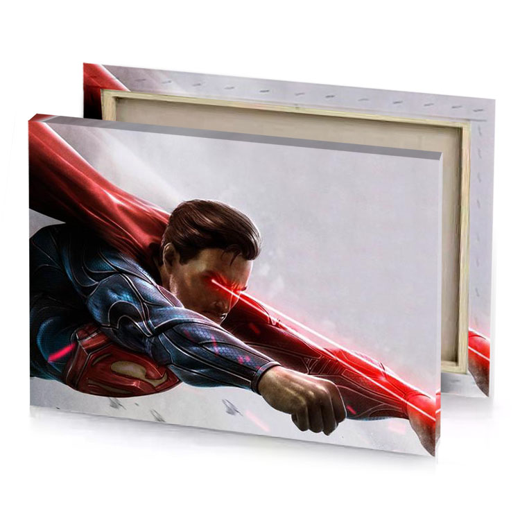 superman returns in the upcoming trailer for movie bistre canvas