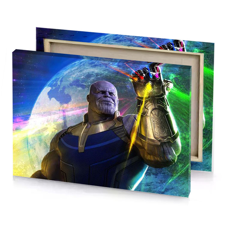thano in avengers 2 smoky black canvas