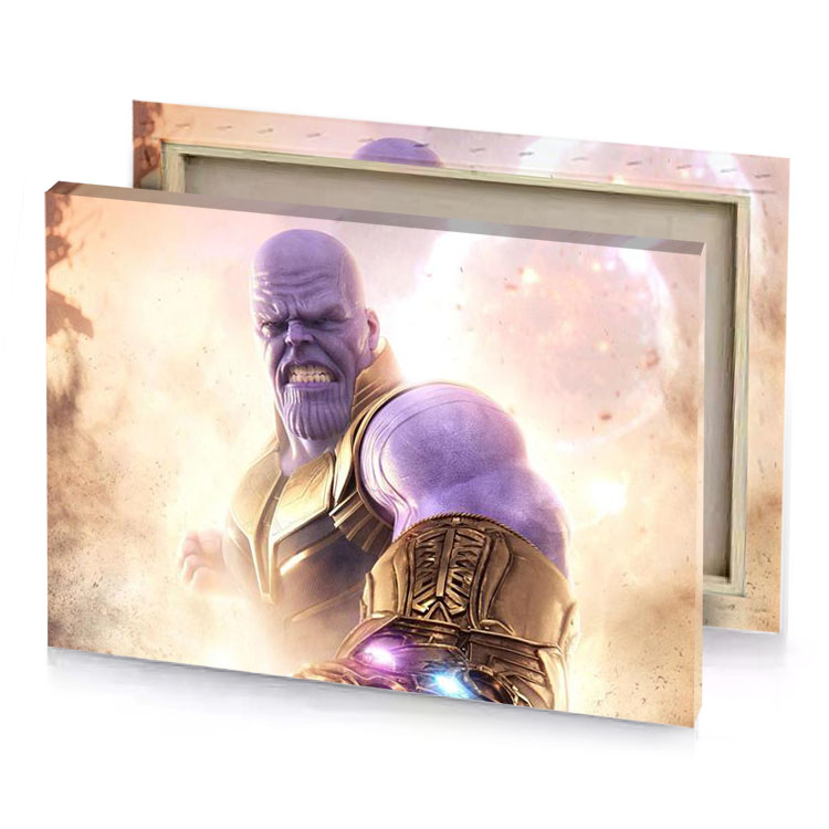 thano in avengers papaya whip canvas