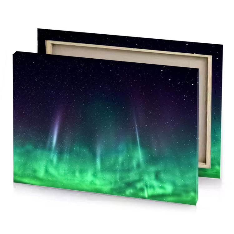 the aurora charcoal canvas