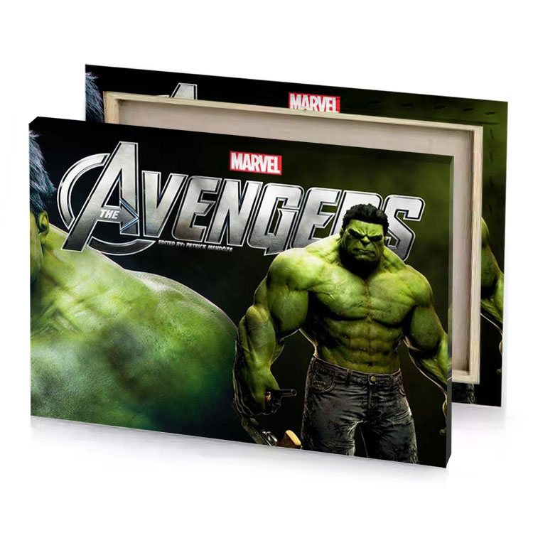 the avengers movie camouflage green canvas