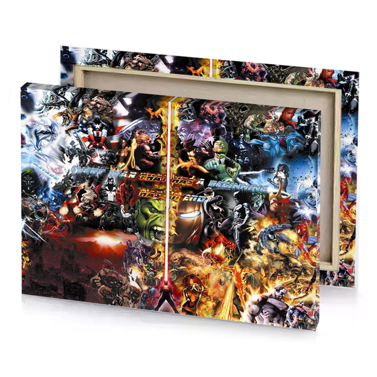the avengers vs bistre canvas