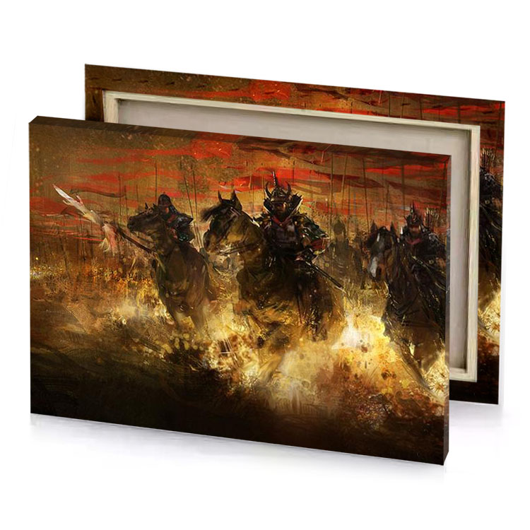the battle of nations sienna canvas