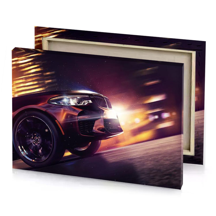 the bmw concept car in need for speed mountbatten pink canvas