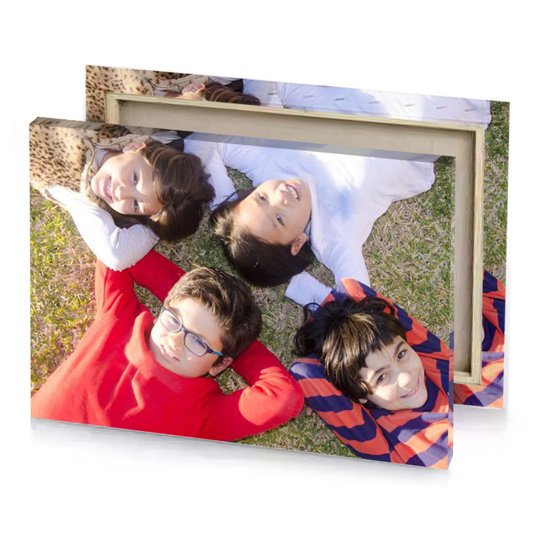 the children are lying on grass crimson canvas