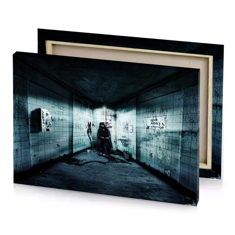 the dark room manatee canvas