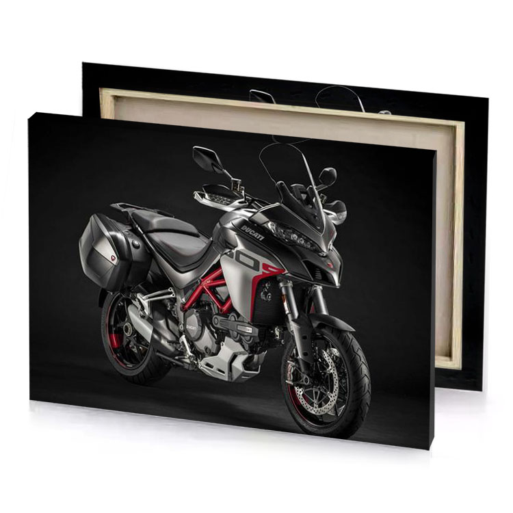 the duc is a motorcycle that designed to look like taupe canvas