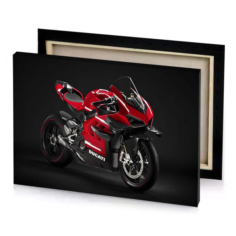 the duc project is a new concept motorcycle firebrick canvas