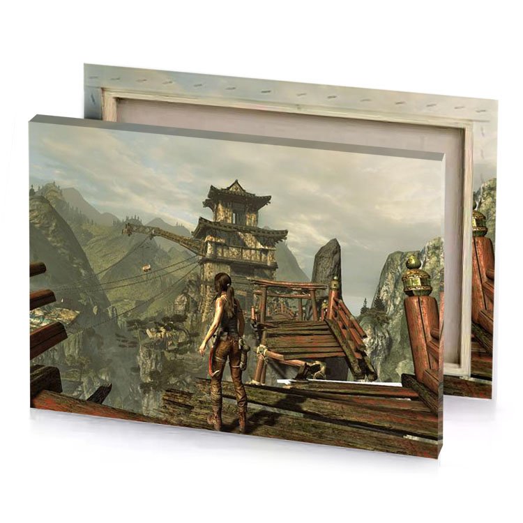 the elder scrolls in skyrim dark olive green canvas