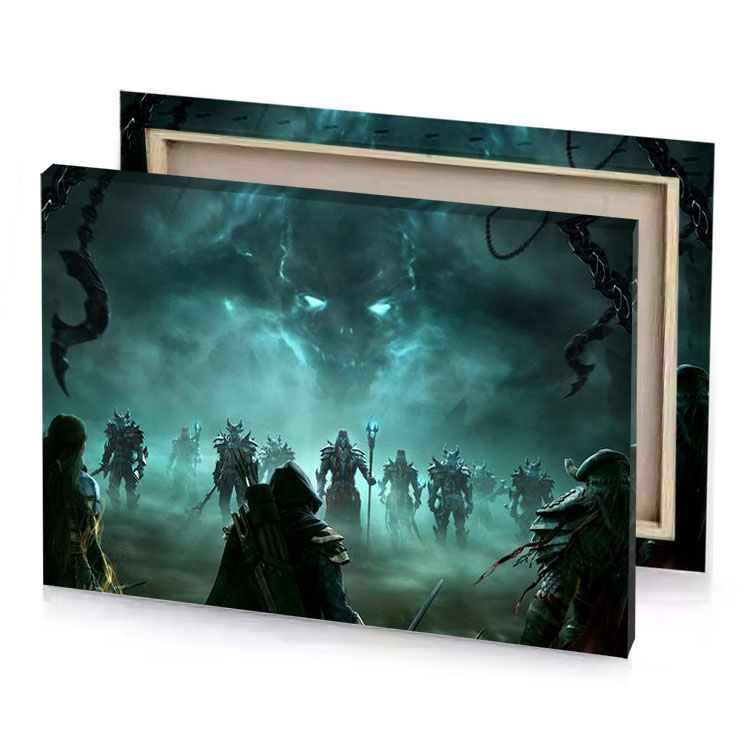 the elderverses in game cadet blue canvas