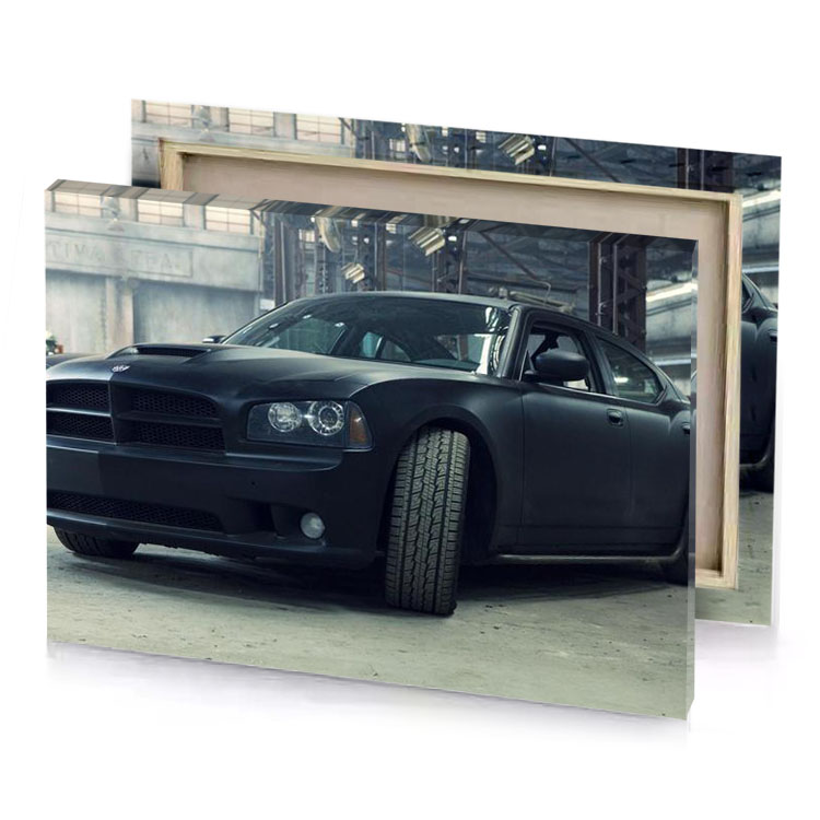 the fast and furious movie cars smoky black canvas