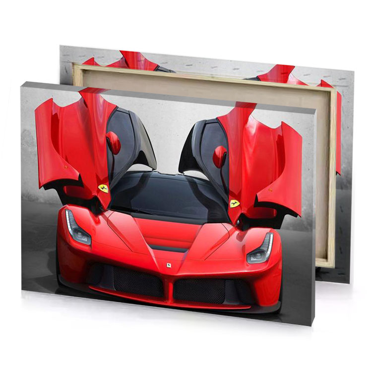 the ferrari enzo lust canvas