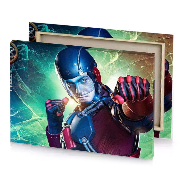 the flash in season 2 jungle green canvas
