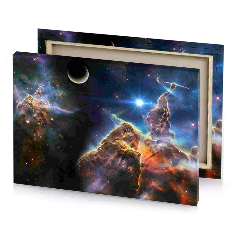 the great nebula garnet canvas