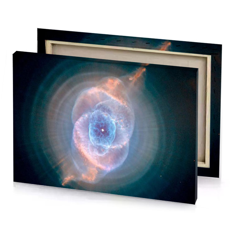 the helix nebula a planetary object that is located in manatee canvas