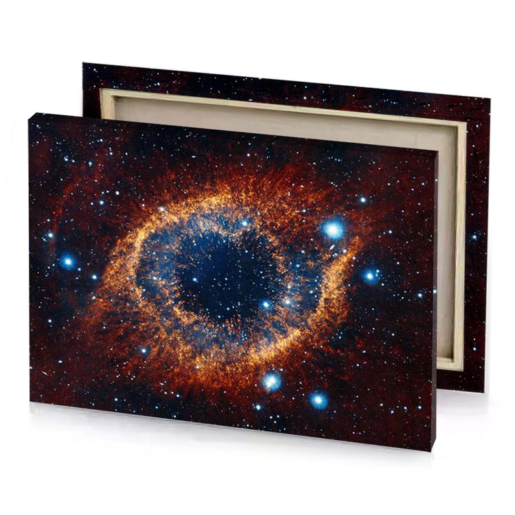 the helix nebula charcoal canvas
