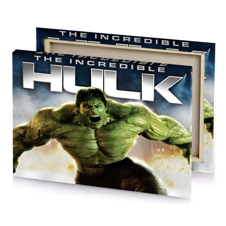 the incredible hulk camouflage green canvas