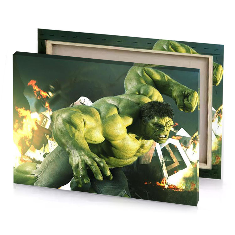 the incredible hulk dark khaki canvas