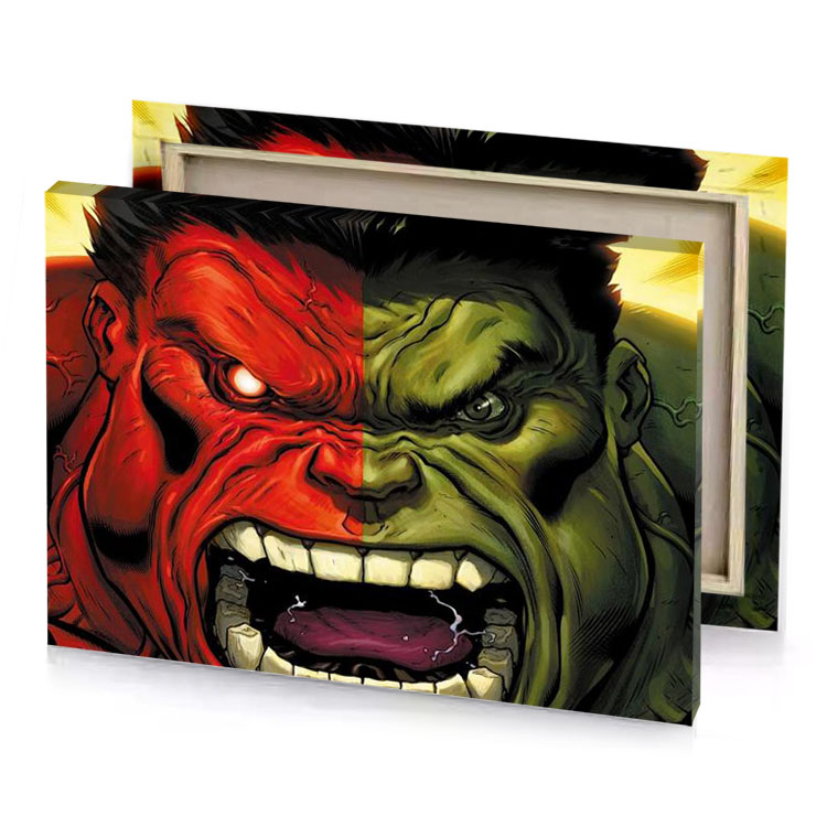 the incredible hulk lust canvas