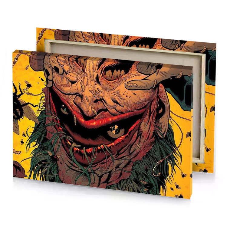 the joker by mark mc garnet canvas