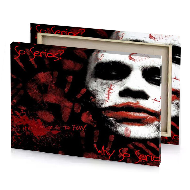 the joker wallpaper garnet canvas
