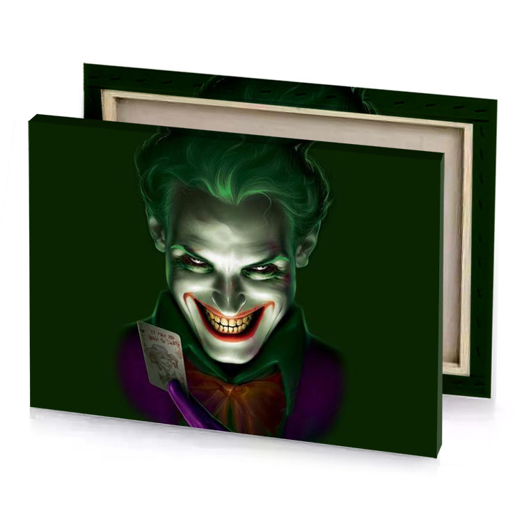the joker wallpapers jokerpapers bistre canvas
