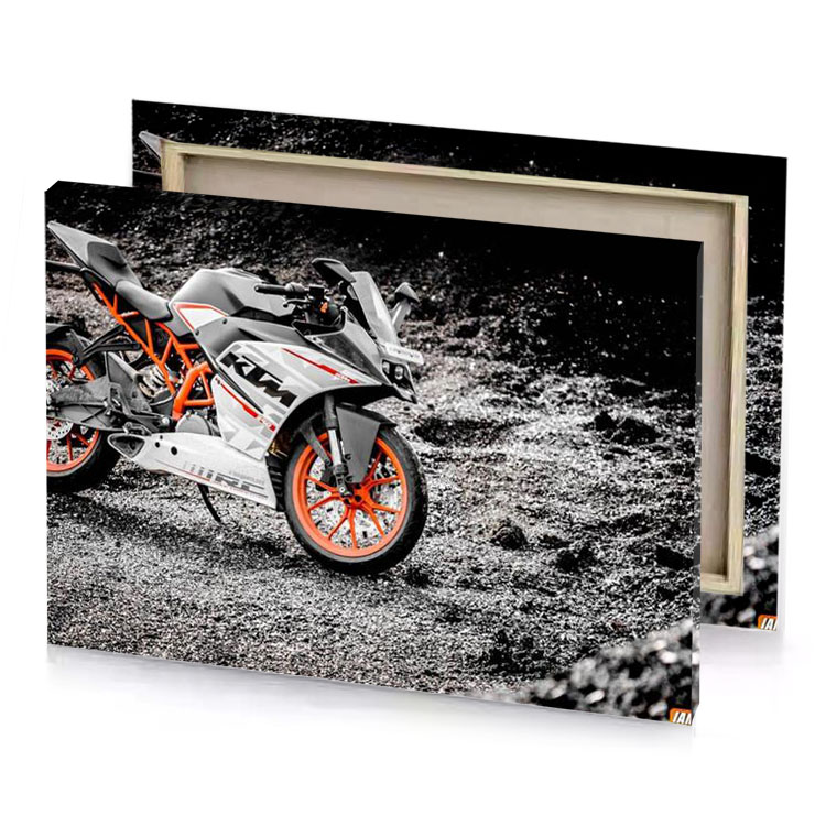 the ktm k silver canvas