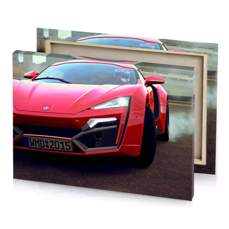 the lamb radical red canvas