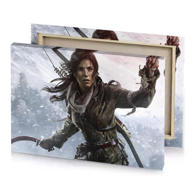the last of tomb dead in silver canvas