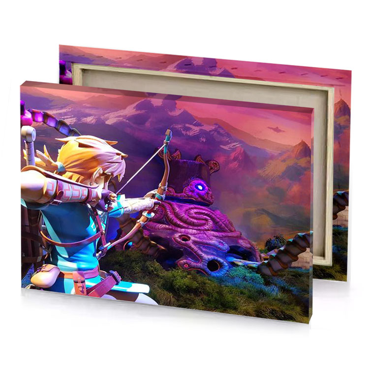 the legend of ze indigo canvas