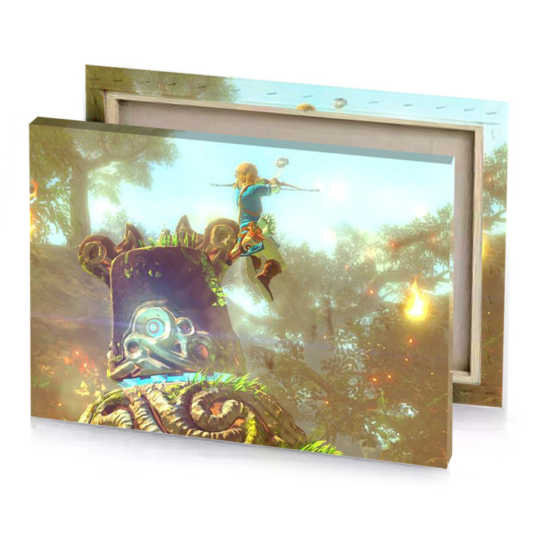 the legend of zeo rosy brown canvas