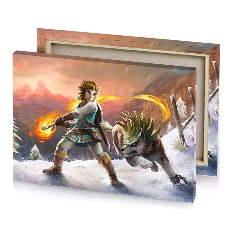 the legend silver canvas