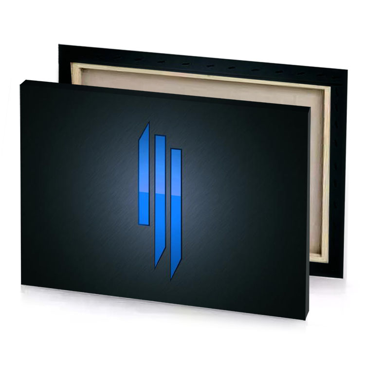 the logo for new playstation game charcoal canvas