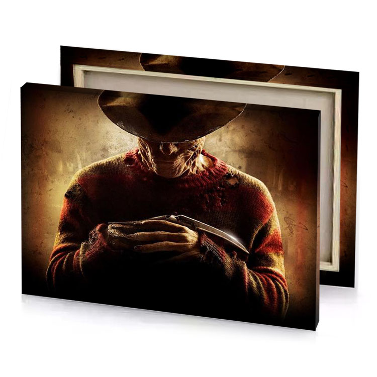 the lone man movie poster dark khaki canvas