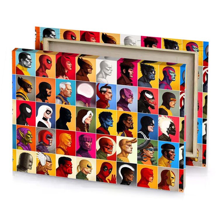 the many faces of characters in animated series lust canvas