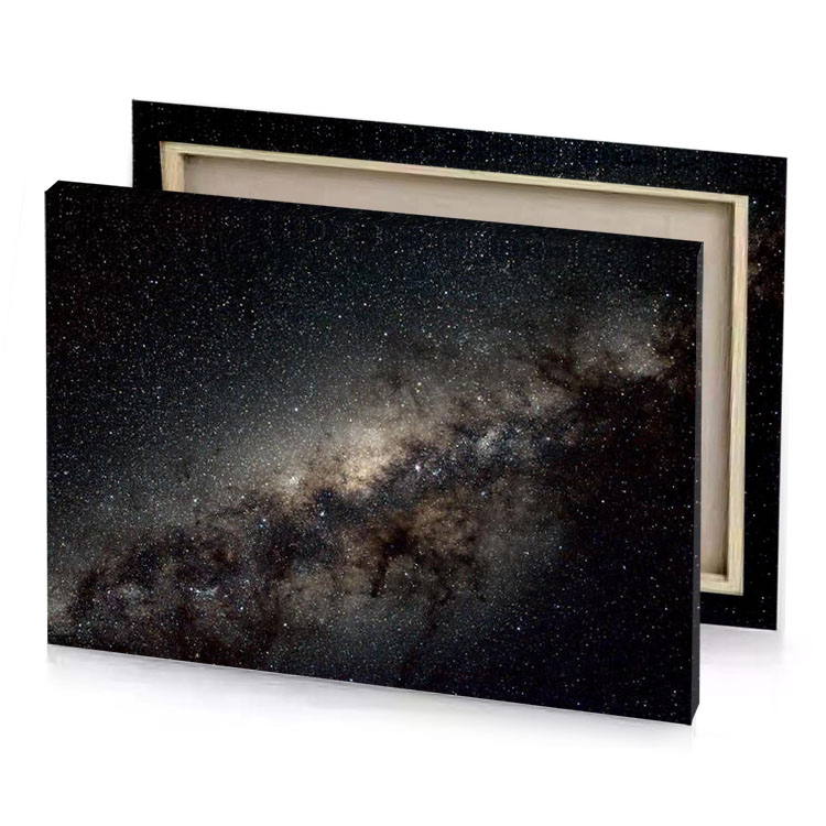 the milky and camouflage green canvas