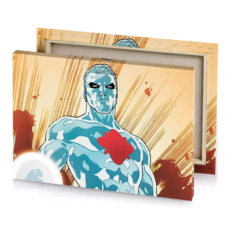 the new 52 is coming teal blue canvas