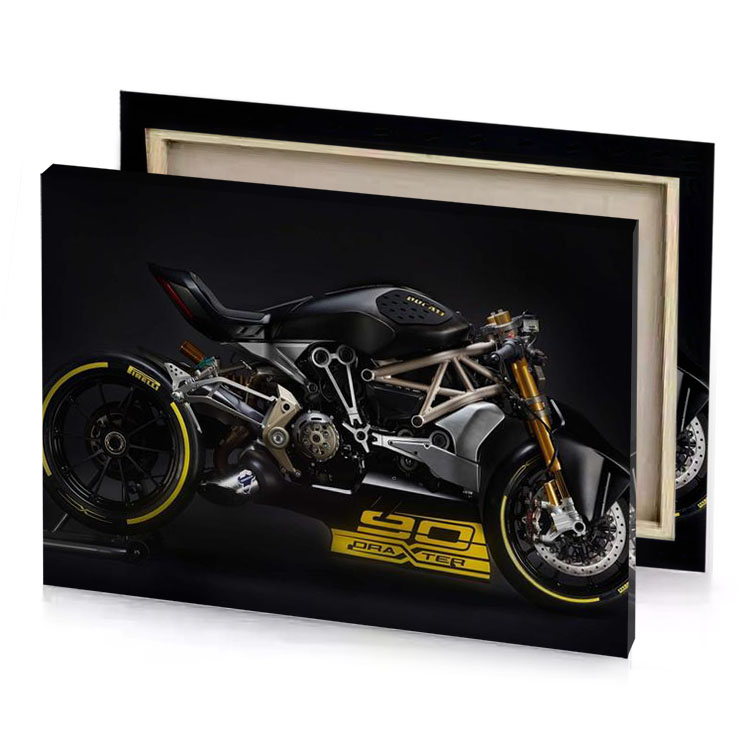 the new duc xr is a motorcycle that designed to smoky black canvas