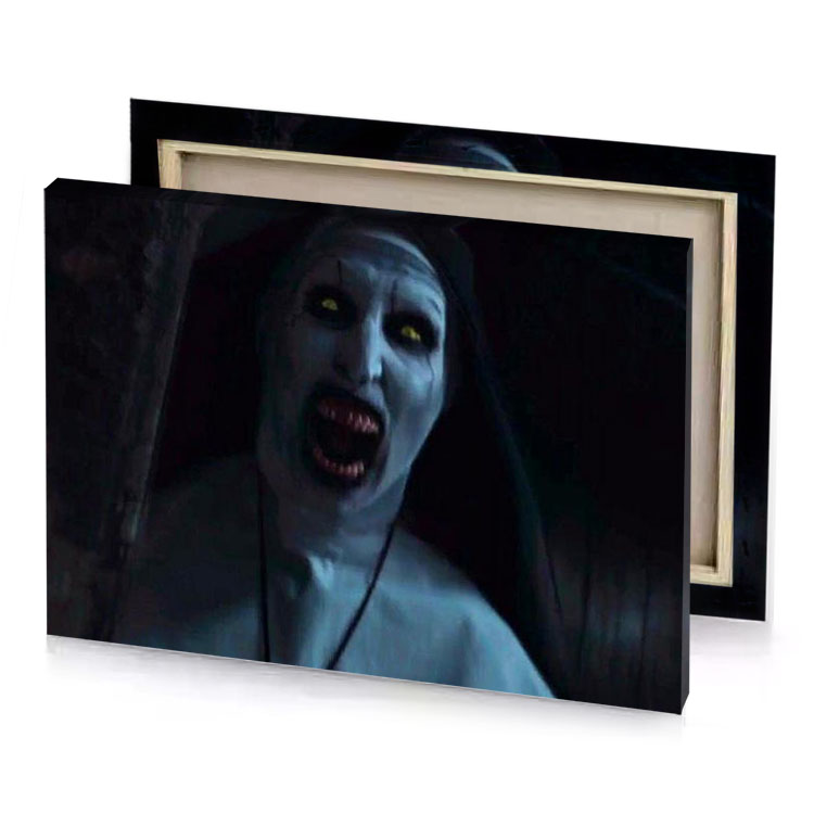 the nun from smoky black canvas
