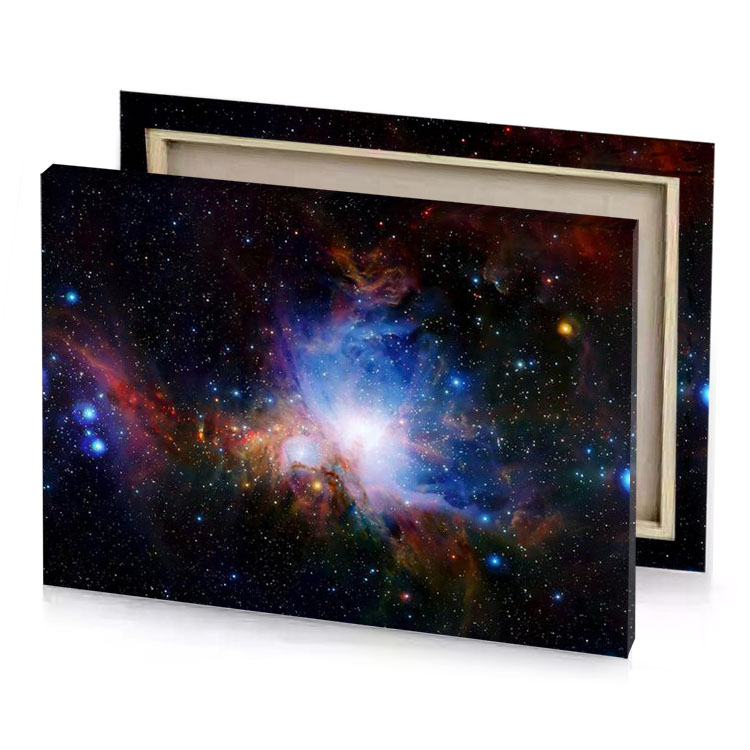 the orion nebula glaucous canvas