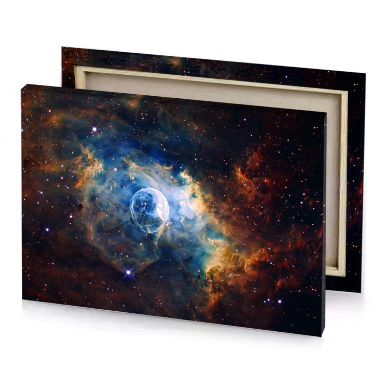 the orion nebula slate gray canvas